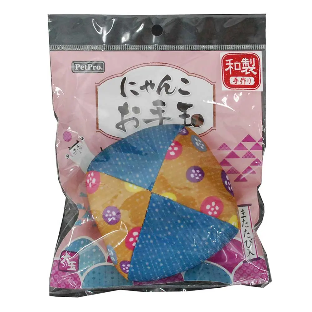 Pet Pro Japan Japanese Style Cat Toys (Blue) (Contains Silver‑vine) - L Size (Directly from Japan)