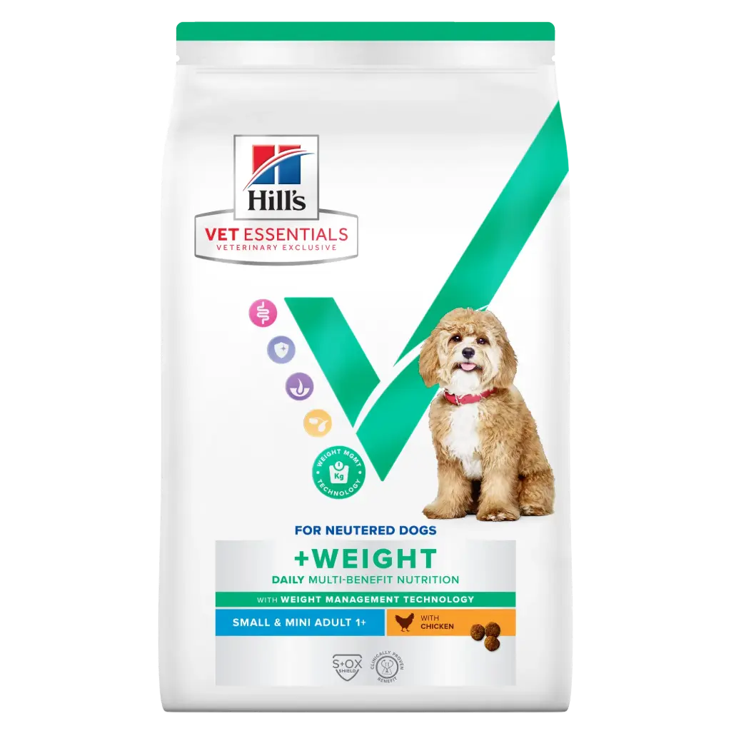 Hill's Vet Essentials迷你型和小型絕育成犬 1+ 獸醫保健 乾糧 2kg