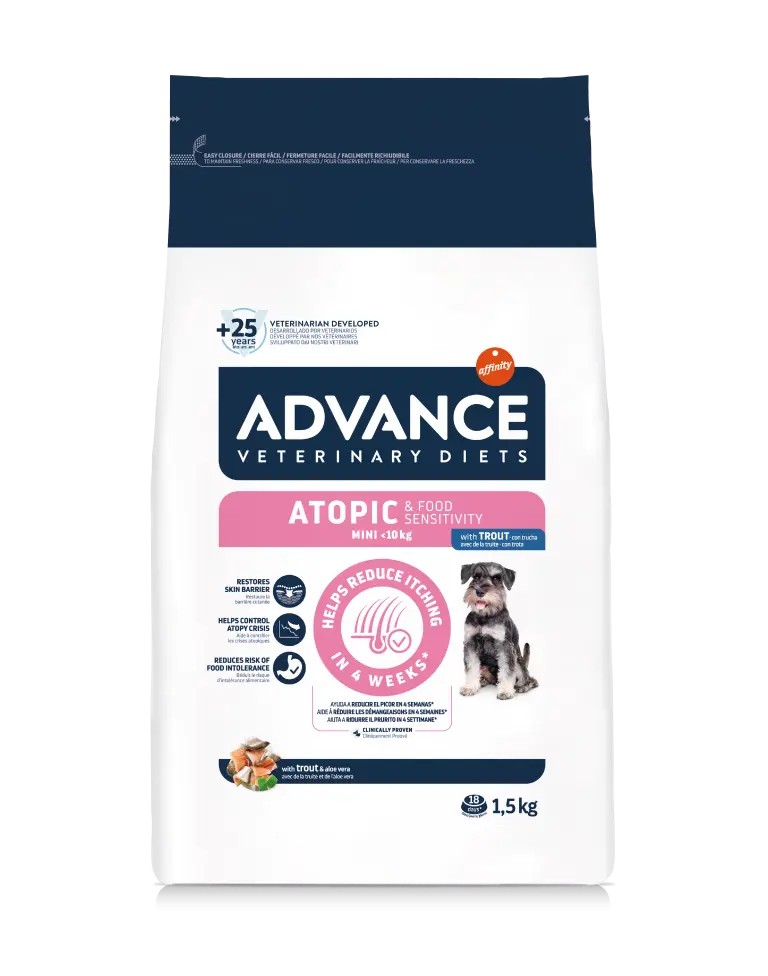 ADVANCE Prescription Diet ATOPIC Mini Dog<10kg Dry Food 1.5kg 