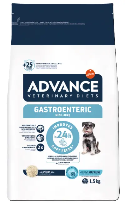 ADVANCE Prescription Diet Mini Gastroenteric Dog<10kg Dry Dog Food 1.5kg