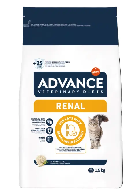 ADVANCE 腎臟專用 處方糧 貓乾糧 1.5kg