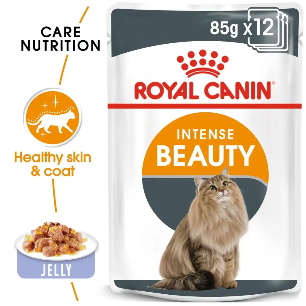 Royal Canin Intense Beauty Care(Jelly)皮膚及毛髮加護啫喱85g*12包