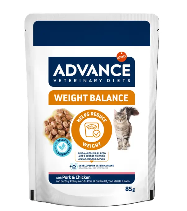 ADVANCE Weight Balance 減肥專用 處方糧 貓濕糧 貓糧 85g