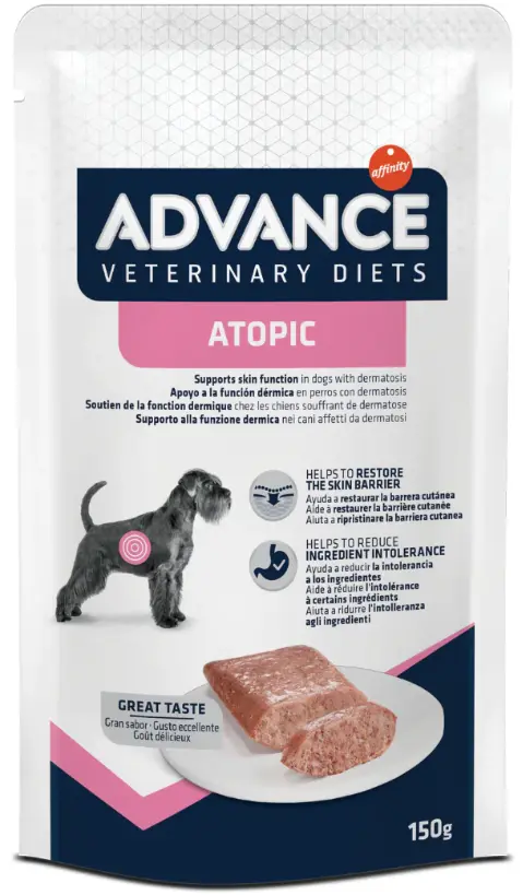 ADVANCE Atopic 皮膚專用 處方糧濕糧 狗糧 狗濕糧150g