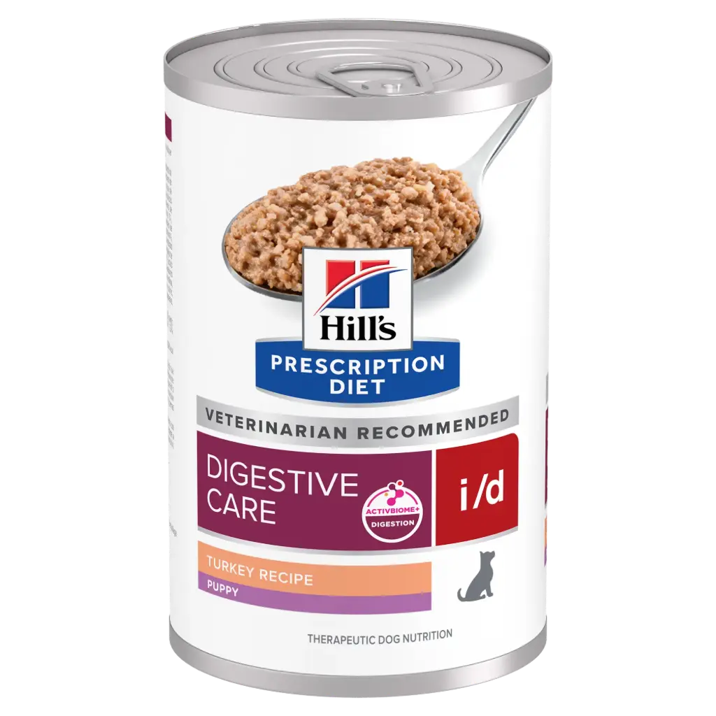 Hill's Prescription Diet i/d Digestive Care (Turkey) Canned Puppy Food 13oz x 12