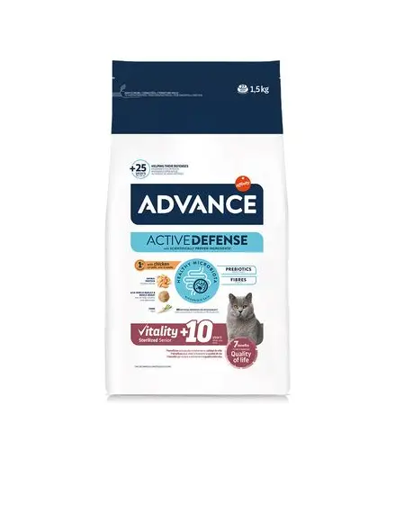 ADVANCE Cat Daily Care Series For Sterilized Ageing Cat Food (For Age 10 years old or above) 1.5kg