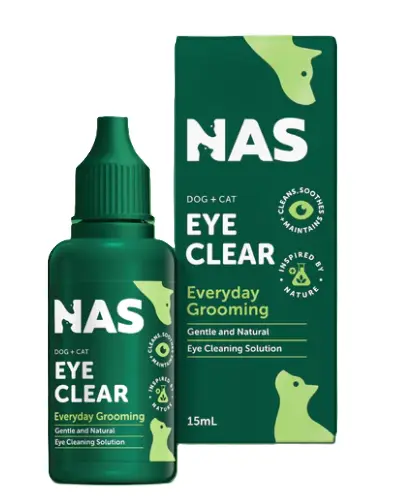 Natural Animal Solution (NAS) 滋潤 洗眼水15ml (貓狗適用)