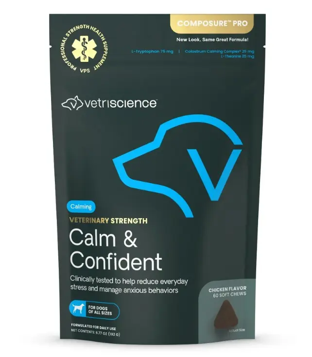 VetriScience 獸醫加強版 穩定情緒嚼錠（60粒裝）