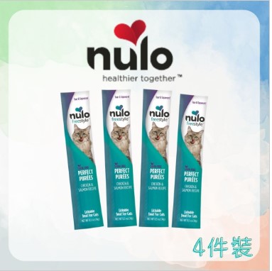 Nulo - Nulo 無穀物 美味唧唧棒 (三文魚、雞) 貓貓小食 14g x 4  (副本)