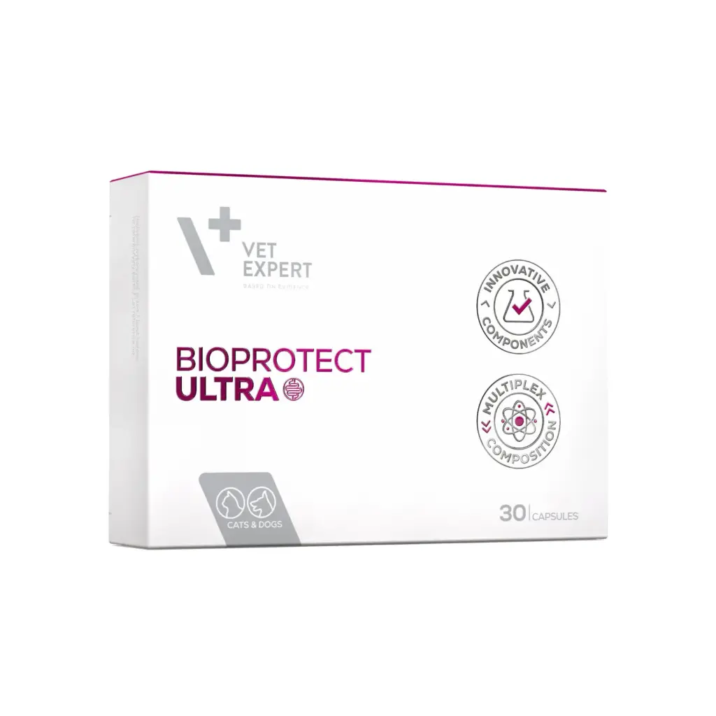 Vet Expert 腸道加強補充膠囊 (腸道菌群失調) (貓犬適用) 30粒
