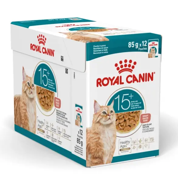 Royal Canin FHN AGEING 15+ Cat Pouch Cat Food 85g x12