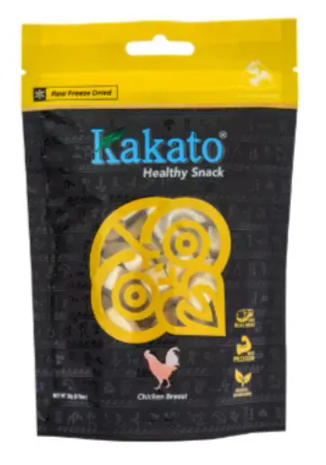 Kakato Freeze Dried Chicken Breast Treats For Cats & Dogs 20g