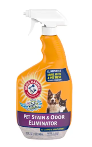 美國 Arm & Hammer Pet Stain & Odor Eliminator 寵物污漬除臭味噴霧劑 946ml (**注意：產品只限到觀塘店自取，不安排運送)