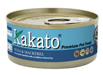 Kakato 卡格 吞拿、鯖花魚 罐頭 170g (貓狗適用)