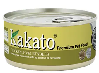 Kakato Chicken & Vegatables Canned Food For Cats & Dogs 170g