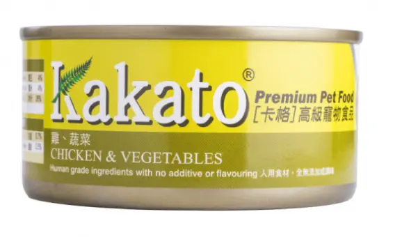 Kakato卡格雞、蔬菜 罐頭 170g