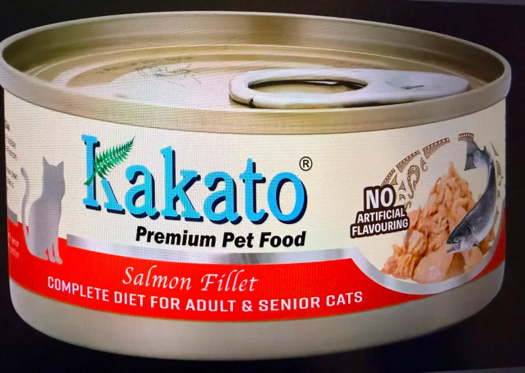 Kakato Salmon Fillet Can 70g (For both Adult and Senior Cats)