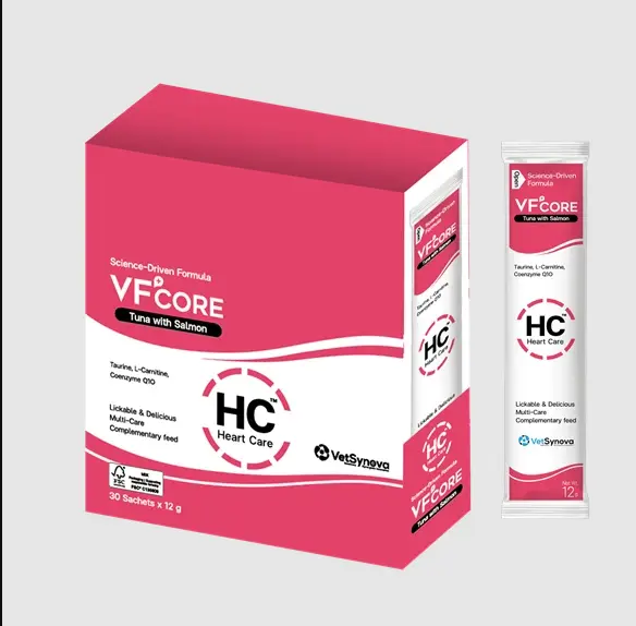 VF+Core 貓咪 心臟護理補給補充品肉泥12g x 30 (HC) 