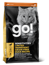 GO! SOLUTIONS™ 低敏美毛系列 無穀物 鴨肉 貓糧 8lb