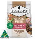 Ivory Coat 無穀物 三文魚雞肉 老貓配方 2kg