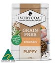 Ivory Coat GRAIN FREE PUPPY ALL BREEDS DRY DOG FOOD CHICKEN 2kg