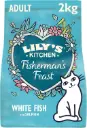 Lily's Kitchen - Free White Fish & Salmon Dry Cat Food 2kg