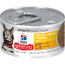 Hill's Cat Adult Urinary Hairball Control Can泌尿道管理去毛球配方 成貓專用 罐頭 2.9oz*12罐