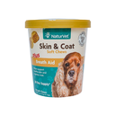 NaturVet Skin & Coat Plus Breath Aid Soft Chews 5.4oz