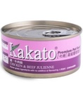 Kakato雞,牛肉絲高級寵物鮮食罐170g (貓狗合用)
