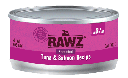 RAWZ SHREDDED TUNA & SALMON RECIPE CAT CAN 85g