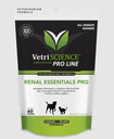 VetriScience Renal Essentials Pro (Canine + Feline Kidney Supplement) Bite Sized Chews 60 Chews