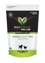 VetriScience Derma 3,6,9 Pro Skin & Coat Supplement Bite-Sized Chews for Cats & Dogs 60 Chews