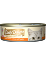 Daily Delight Skipjack Tuna White & Chicken & Pumpkin Canned Cat Food 80g #DD42