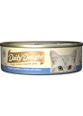 Daily Delight Skipjack Tuna White & Chicken With Salmon Canned Cat Food 80g #DD43