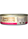 Daily Delight Skipjack Tuna White & Chicken With Shrimp Canned Cat Food 80g #DD45
