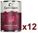 CANAGAN Pastoral game formula canned dog food 400G (12 cans)