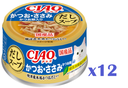CIAO 貓湯罐 鏗魚+雞肉 木魚入 燒津鰹魚湯75g x12罐 (A-232)