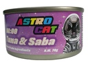 Astro Cat 08:00 Grain Free Tuna & Saba Canned Cat Food 70g