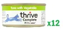 Thrive Tuna with Vegetable Complete Wet Cat Food 75g x 12