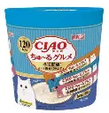 CIAO Churu Hairball Prevention Tuna Seafood Variety Lickabe Cat Treats 14g x120pcs