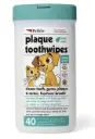 Petkin Plaque Toothwipes (Fresh Mint) For Cats & Dogs 40pcs